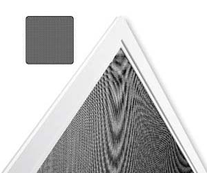 Prowler Proof ForceField stainless steel mesh security screen corner