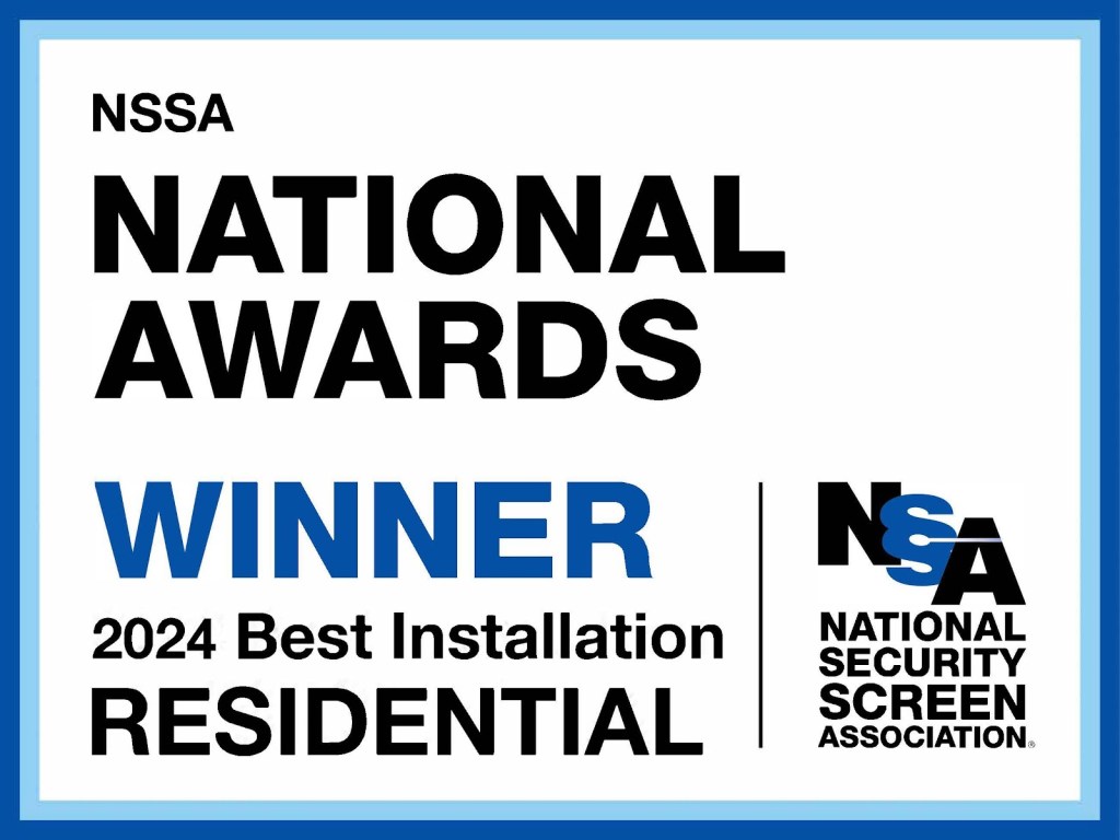 NSSA AWARDS BADGE 2024 BEST RESIDENTIAL INSTALLATION